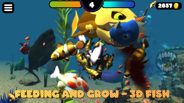 FEEDING AND GROW - 3D FISH screenshot-5
