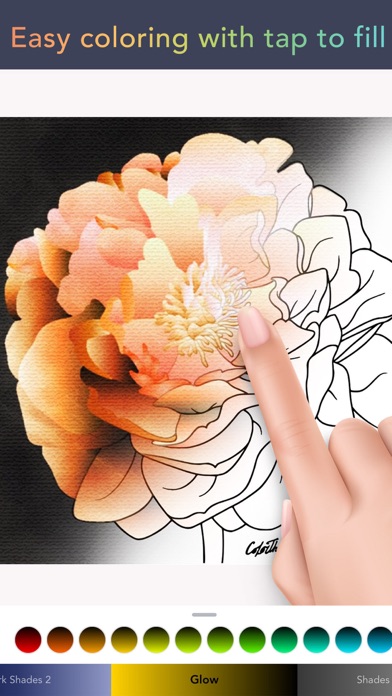 Color Therapy Coloring Number Screenshot