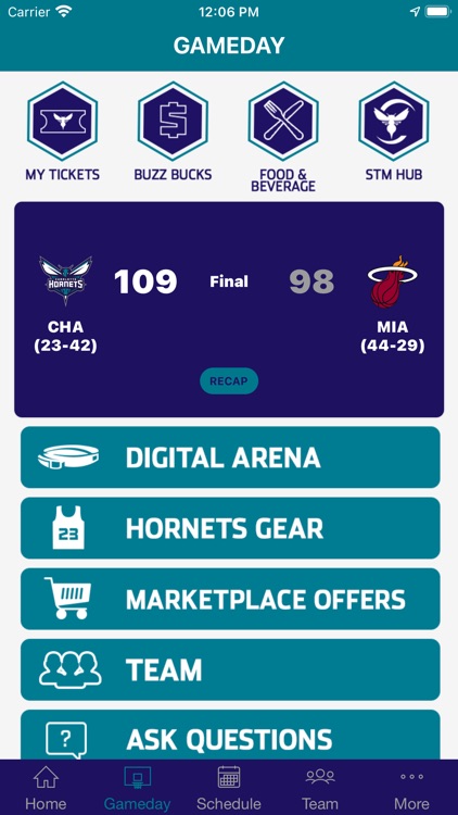 Charlotte Hornets screenshot-3
