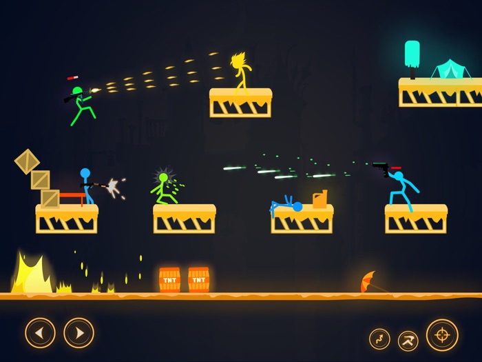 Stick Fight Survival Game