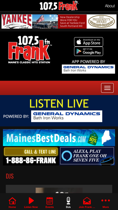 107.5 FRANK FM screenshot 4