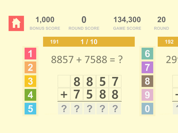 Quiz Addition Subtraction 4