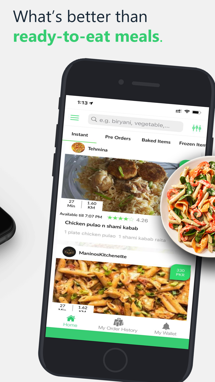 Plate101 - Nearby Home Cooked