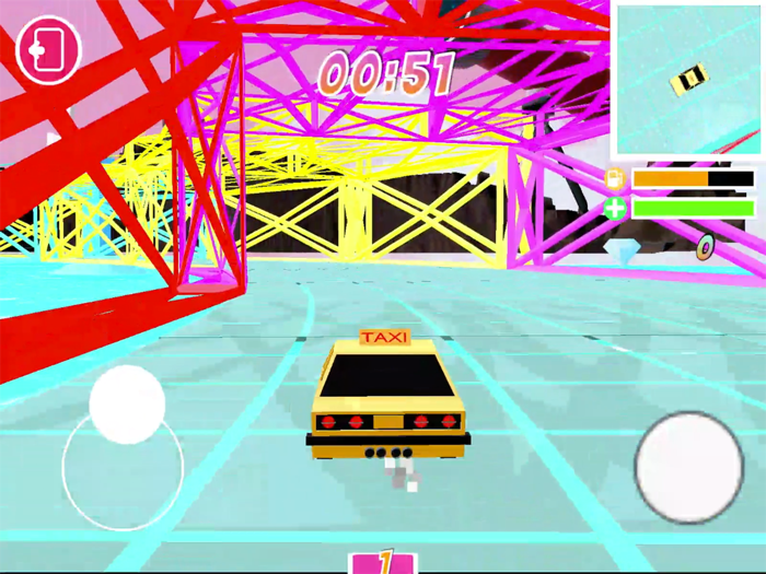 TAXI DELIVERY ROAD RAGE