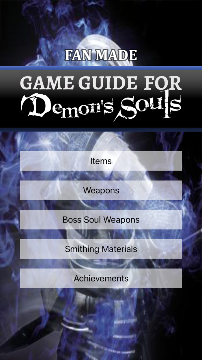 Game Guide for Demons Souls