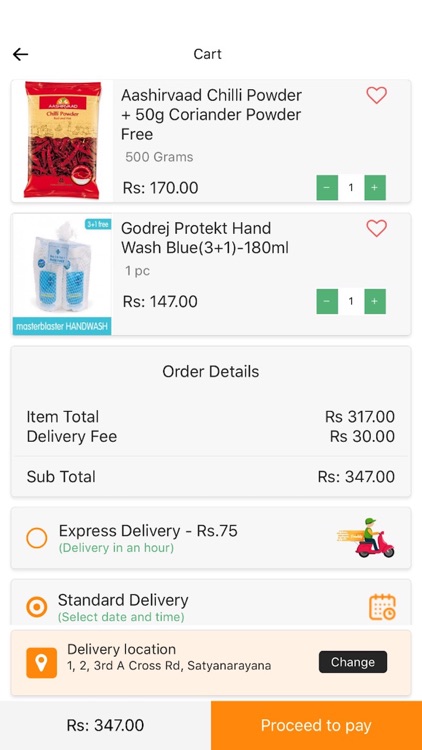 Freshly - Online Grocery App screenshot-5