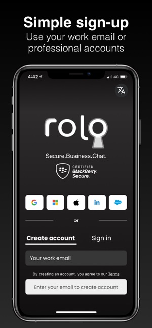 Rolo: Secure business chat(圖1)-速報App