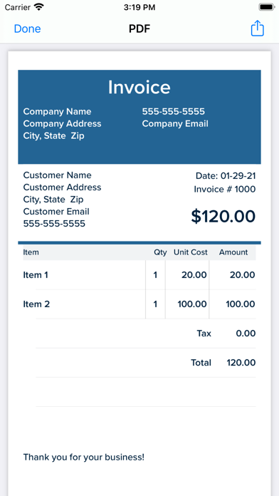 Invoice Max screenshot 4