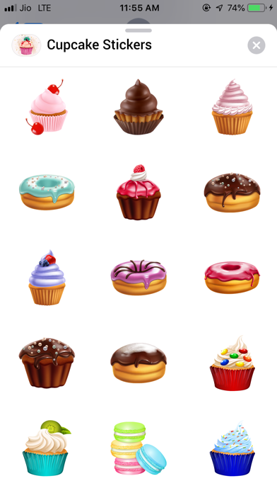 How to cancel & delete Cupcake Stickers! from iphone & ipad 2