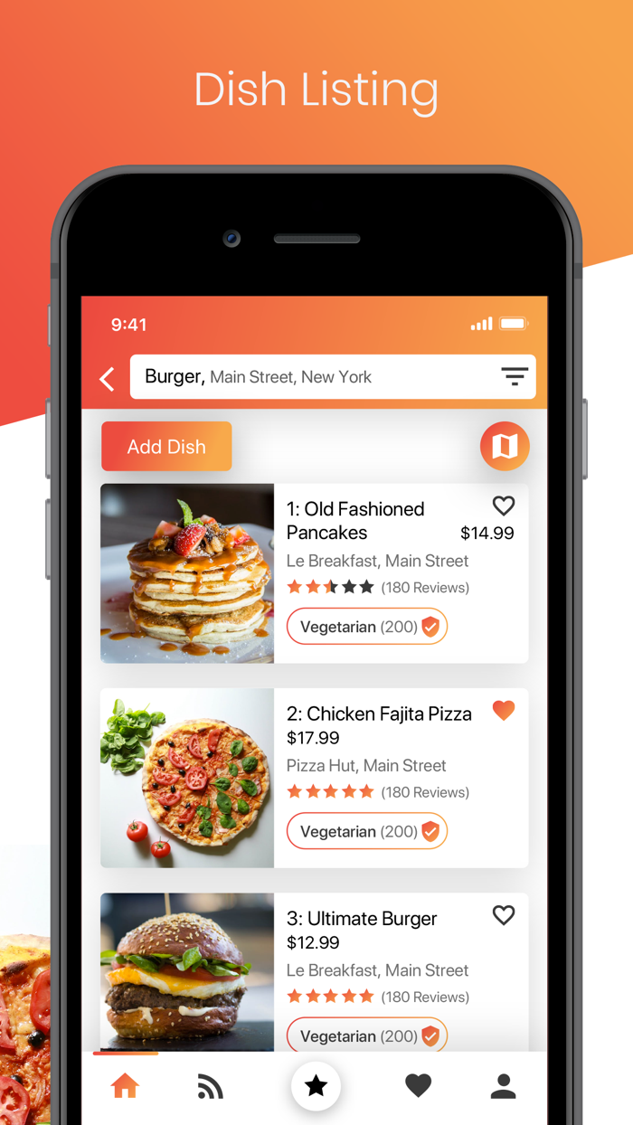 Menu - Find Your Favorite Dish
