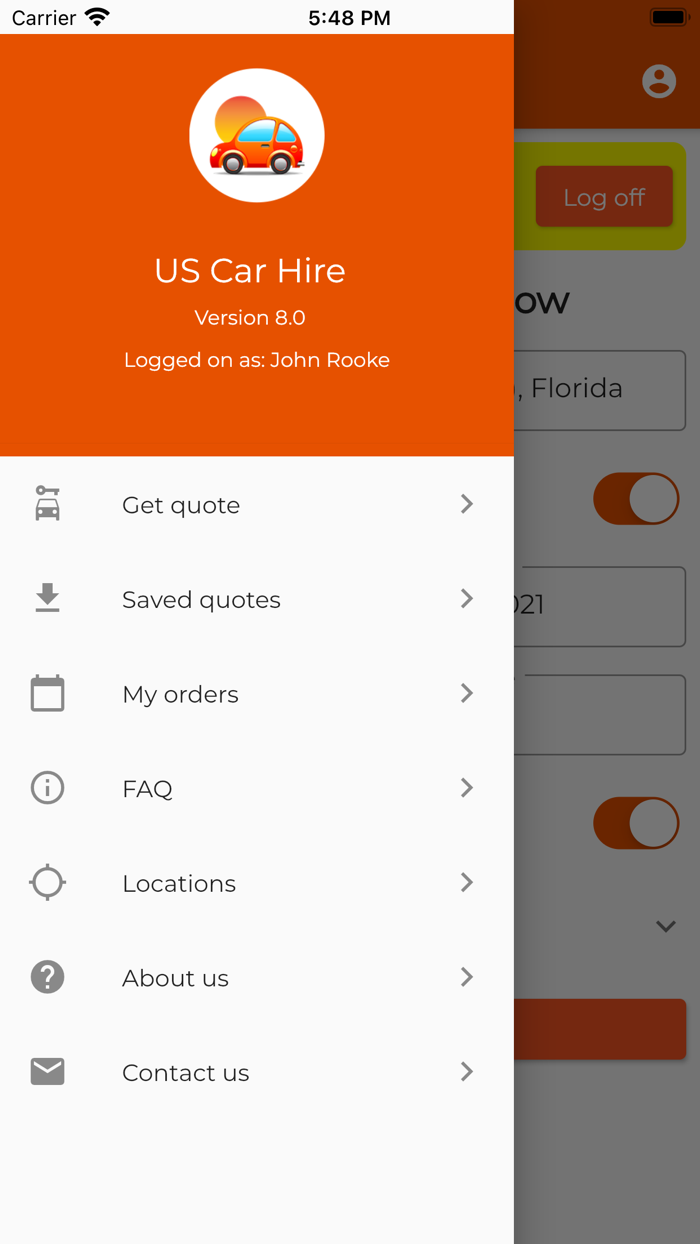 US Car Hire - USA Car Rentals