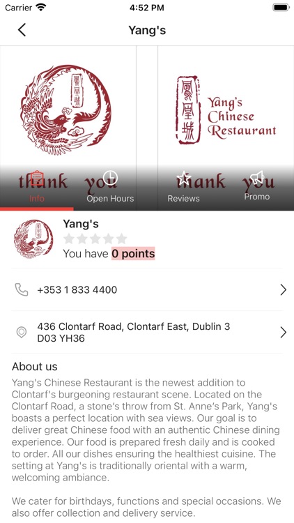 Yangs Chinese Restaurant screenshot-3