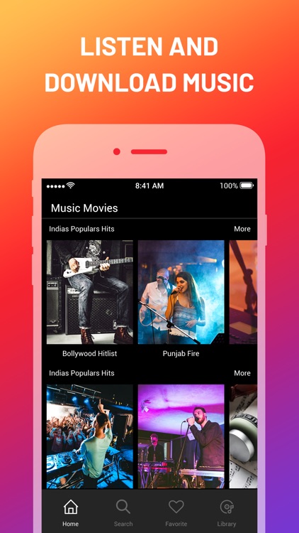 Movzy Movies - Music Player screenshot-0