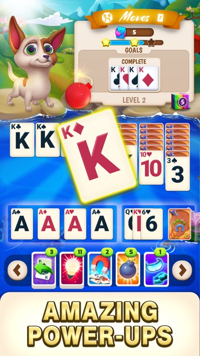 Solitaire Pets Adventure screenshot 2