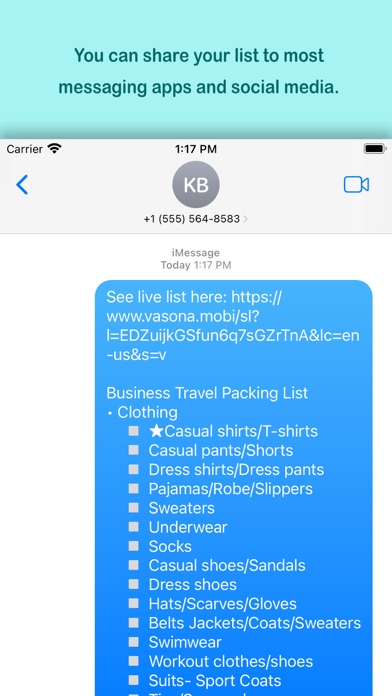Create My List screenshot 3