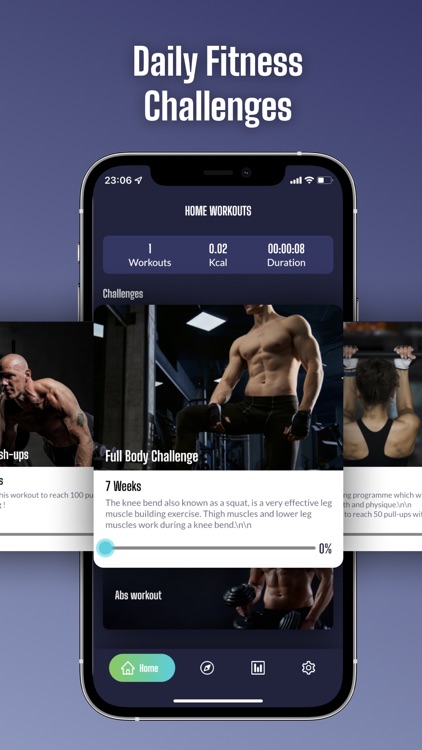 Home Workouts: Fitness App