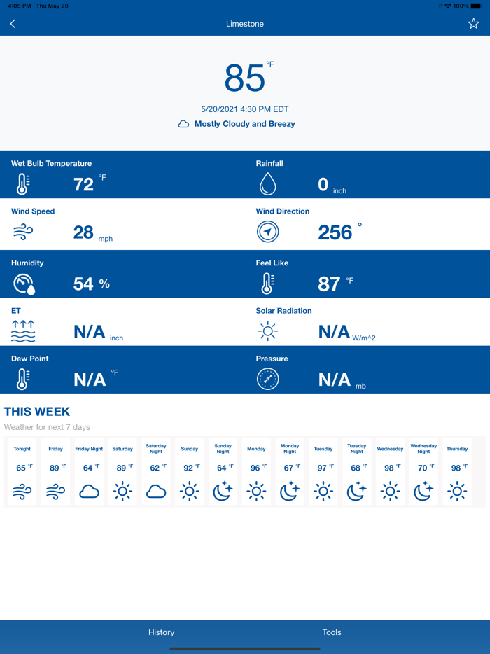 My Florida Farm Weather V2