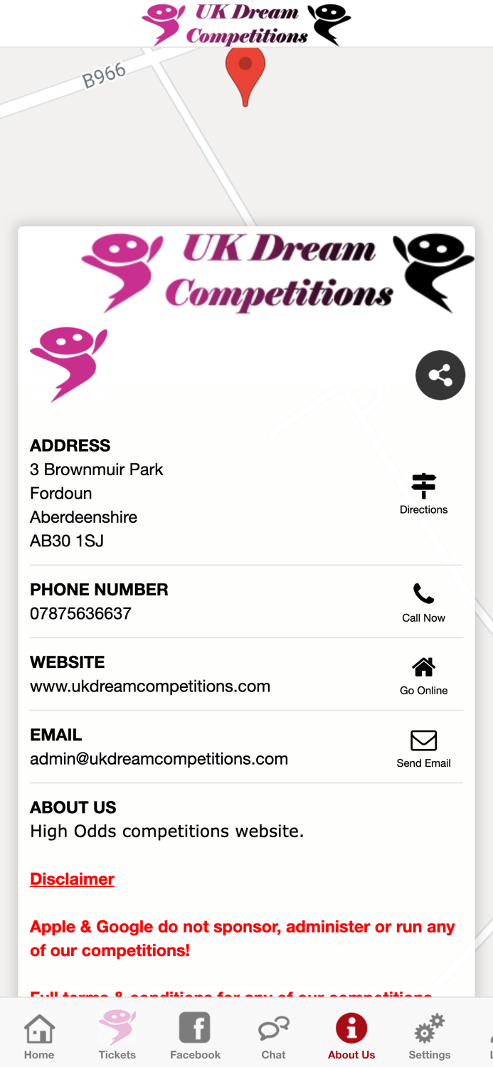 UK Dream Competitions