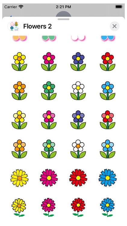 Flowers 2 Stickers