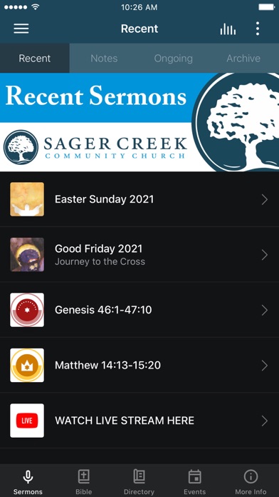 How to cancel & delete Sager Creek Community Church from iphone & ipad 1