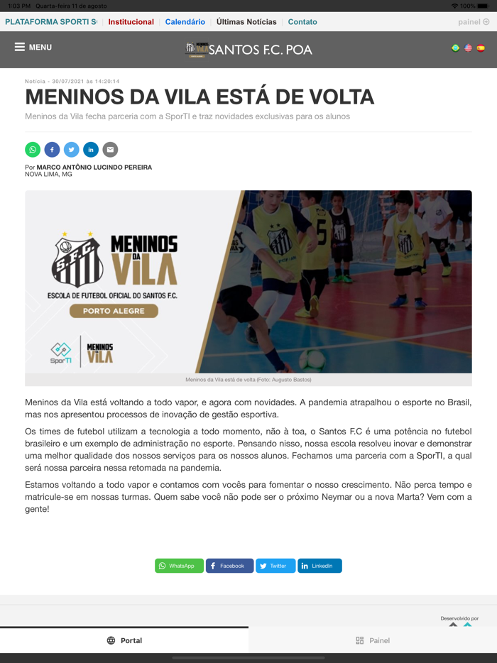 Meninos da Vila POA