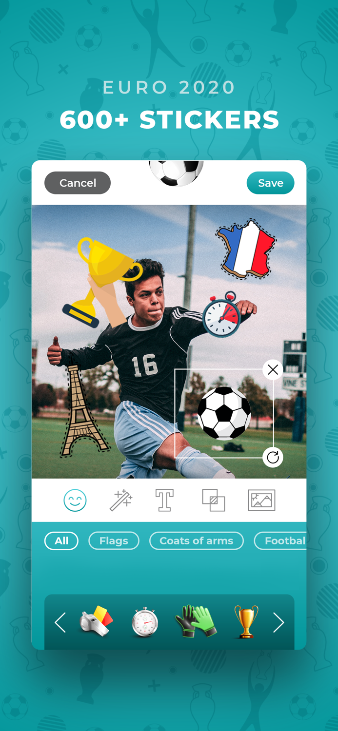 Euro 2020 - Soccer Stickers