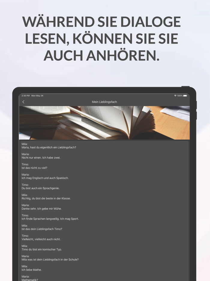 Deutsch Lernen mit Dialogen