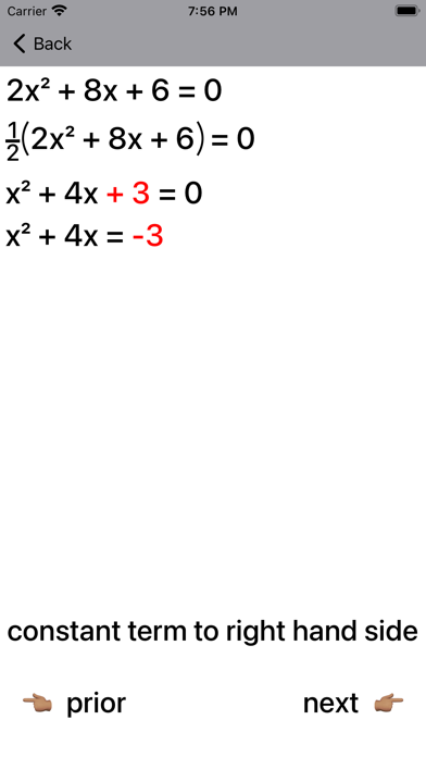 How to cancel & delete Quadratic Equations from iphone & ipad 3