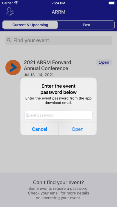 ARRM Events screenshot 2
