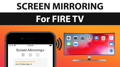 Screen Mirroring+ for Fire TV iphone images