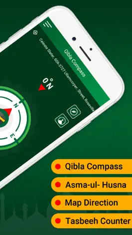 Game screenshot Qibla Compass Direction apk