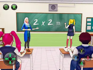 Snímek obrazovky 5 Sakura Anime School Girl Sim iphone