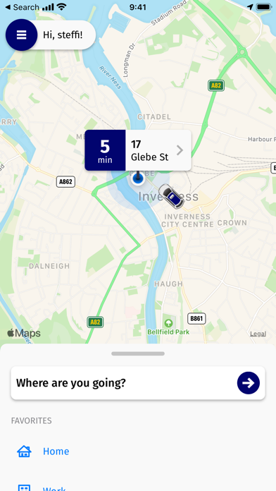 Capital Taxis Inverness screenshot 2