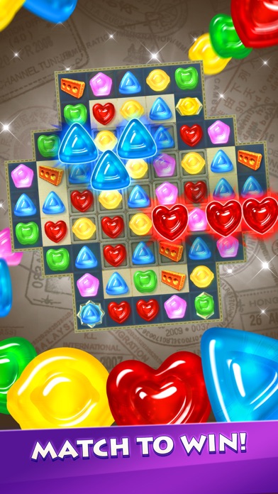 Gummy Drop - A Candy Matching Puzzle Game Screenshot 1