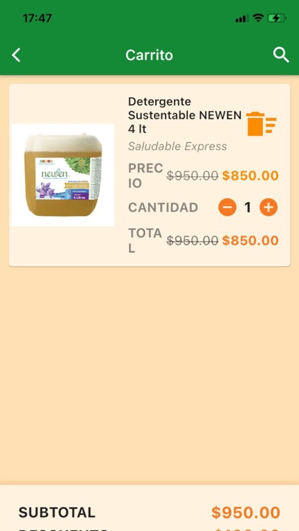 Saludable Express screenshot-5