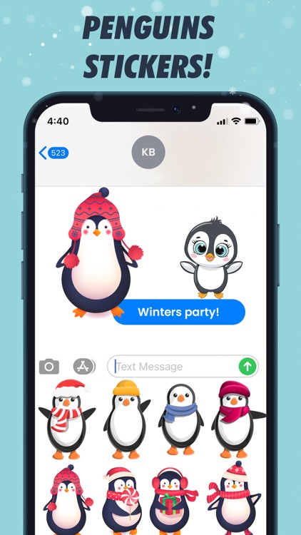 Penguins Stickers screenshot-3