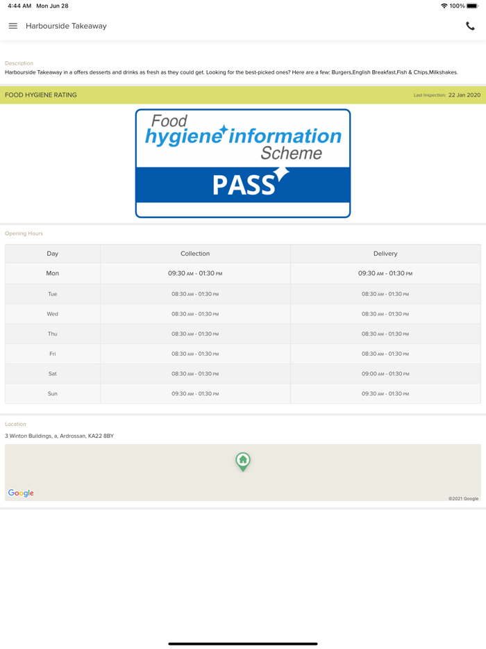 Harbourside Takeaway