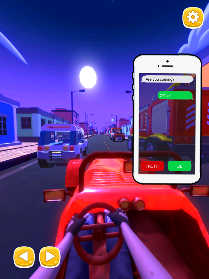 Dont Text  Drive Ahead Car