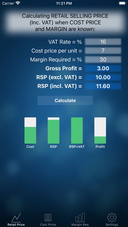 Margin/Selling/Cost Calculator