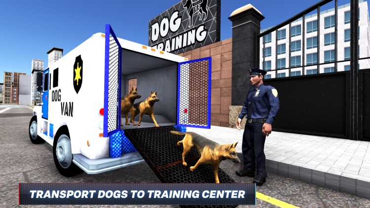 Police Dog Transport Van