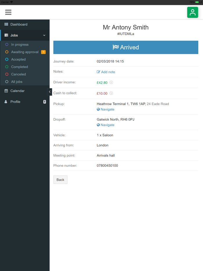 PRIMO Taxicentrale Drivers