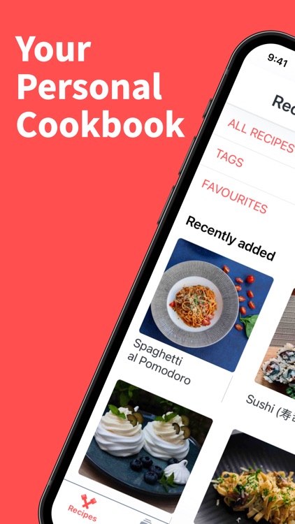 AllMyRecipes:Personal cookbook screenshot-0