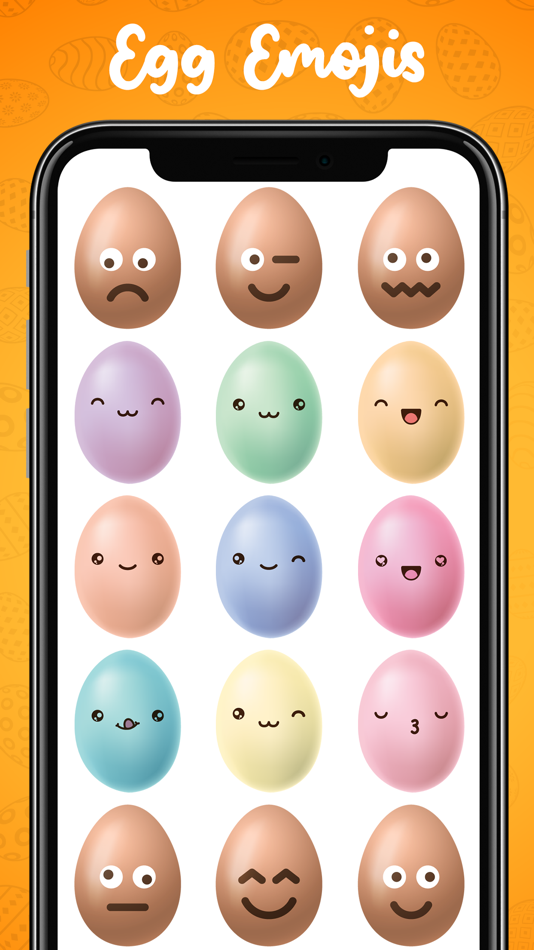 #3. Egg Emojis (iOS) By: Aman Kumar.