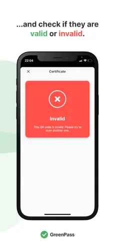 Screenshot 4 GreenPass EU iphone