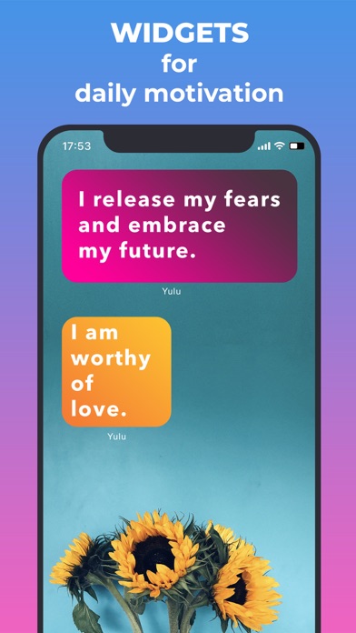 Yulu - Daily Self Affirmations screenshot 3