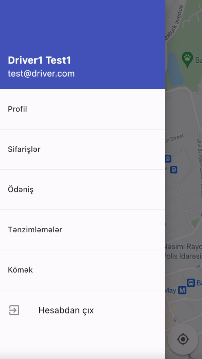 Taksi Sosial - Sürücü