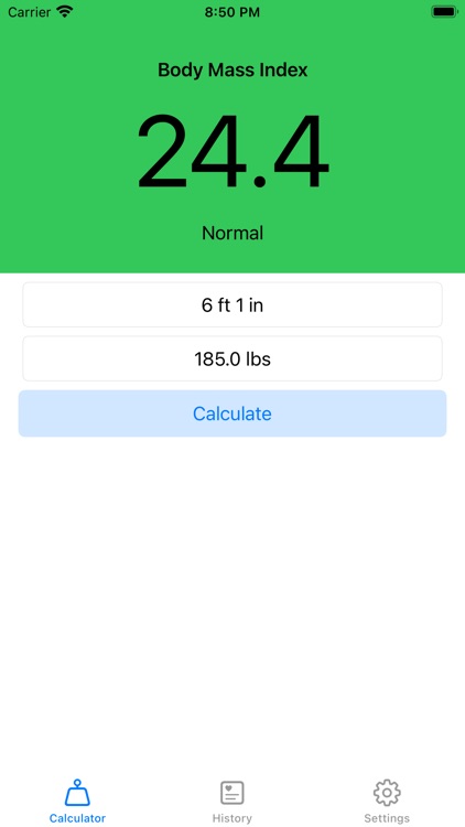 BMI Calc - Body Mass Index screenshot-3
