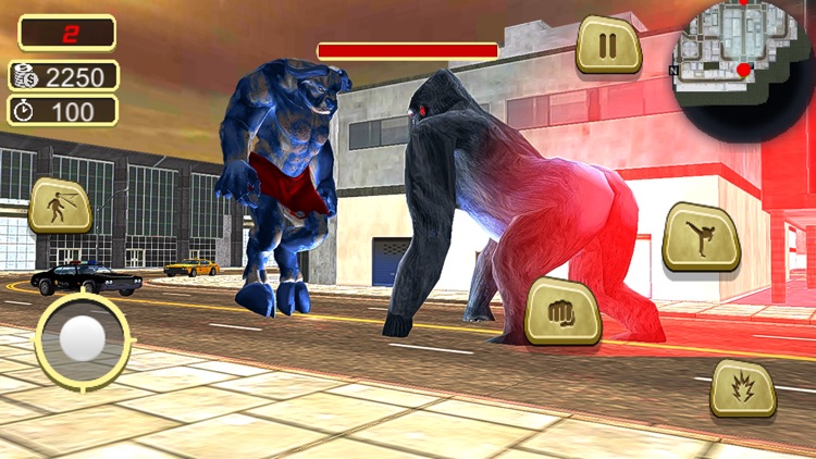 Minotaur Vs Gorill Fighting 3D