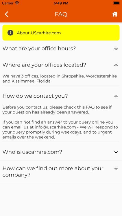 US Car Hire - USA Car Rentals screenshot-8