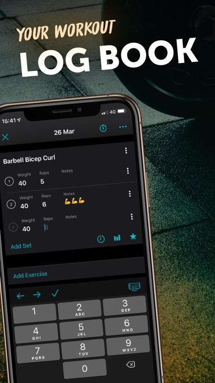 RepCount - Gym Workout Log